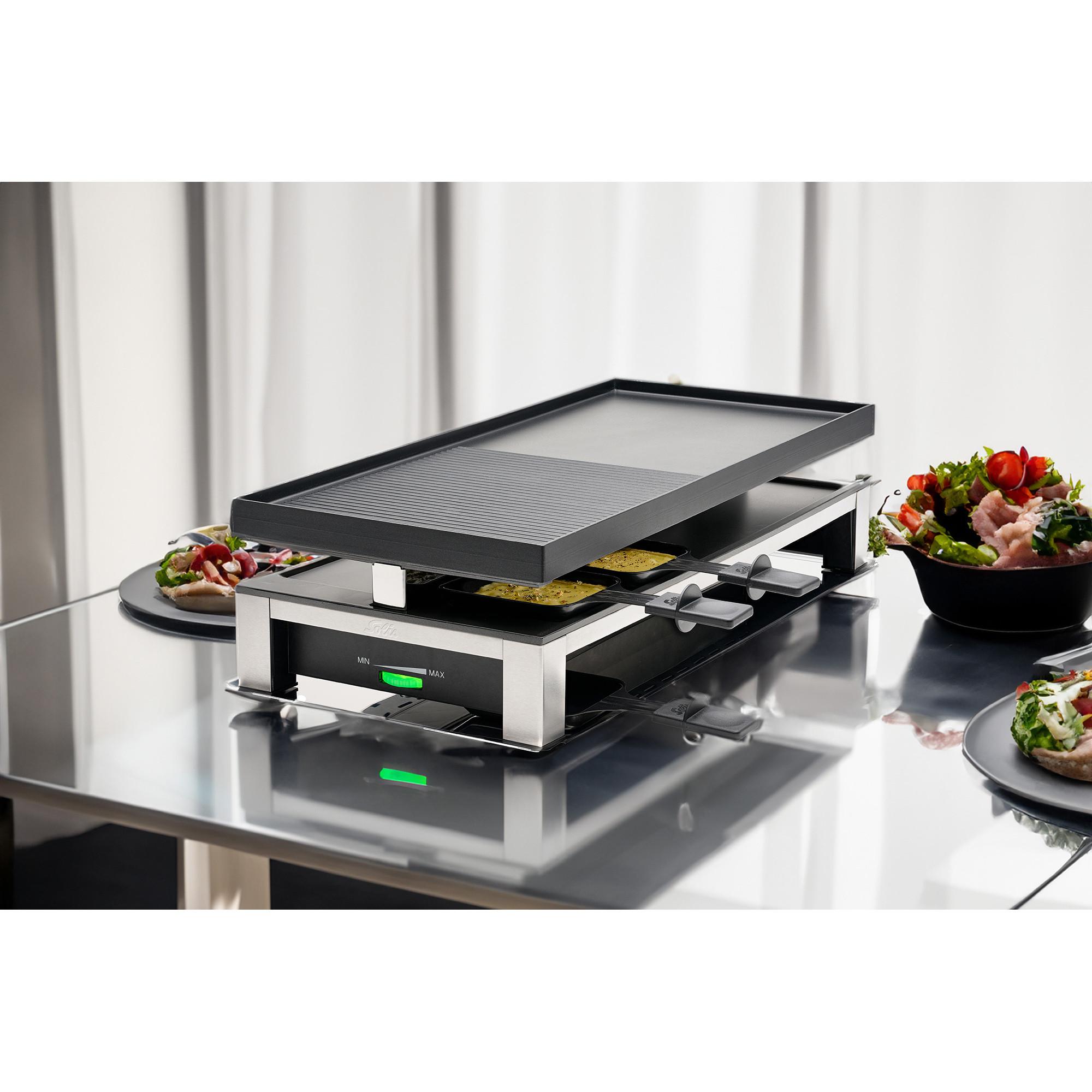 Solís Appareil à raclette 3 in 1 Table grill for 10 