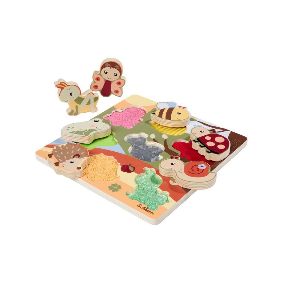 Fühlpuzzle mit Stoff