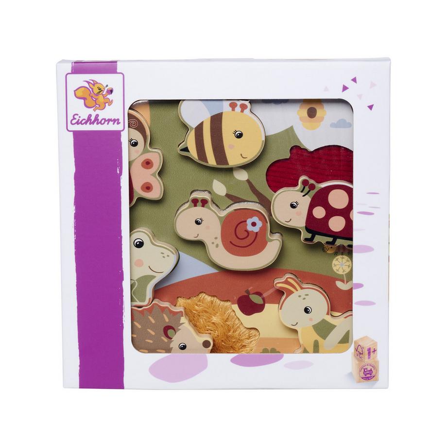Eichhorn  Puzzle tactile en tissu 