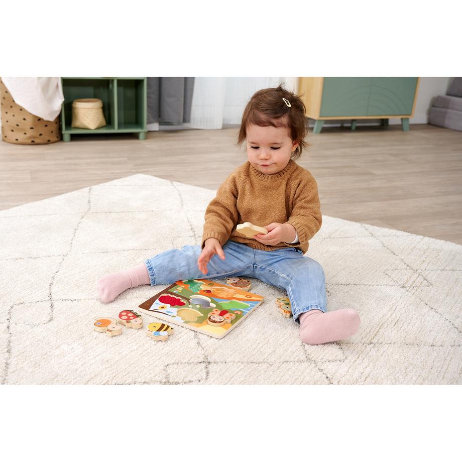 Eichhorn  Puzzle tactile en tissu 