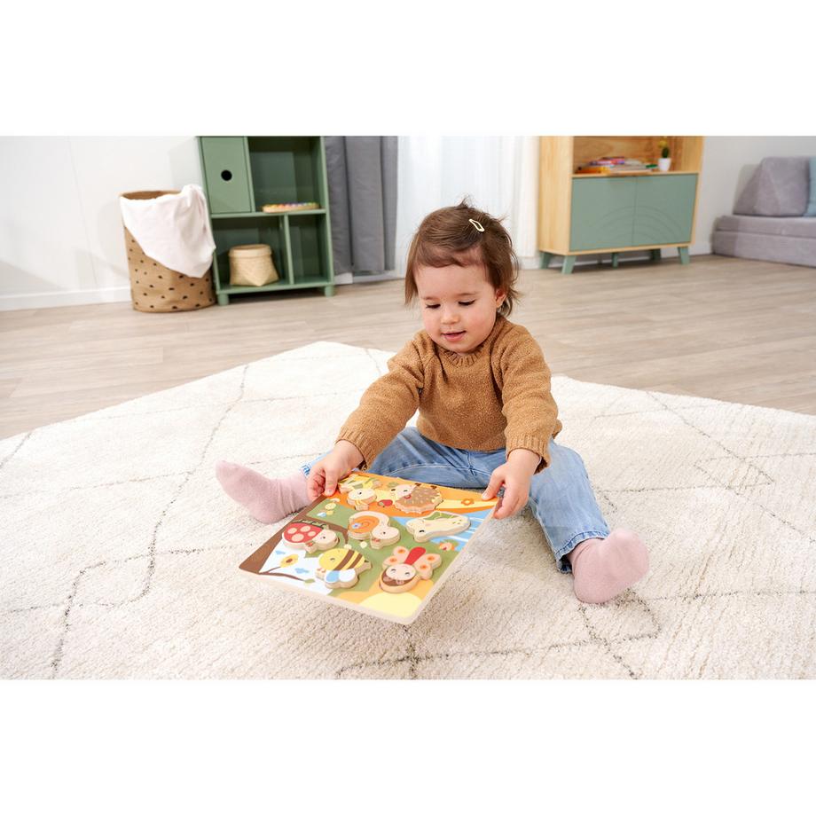 Eichhorn  Puzzle tactile en tissu 