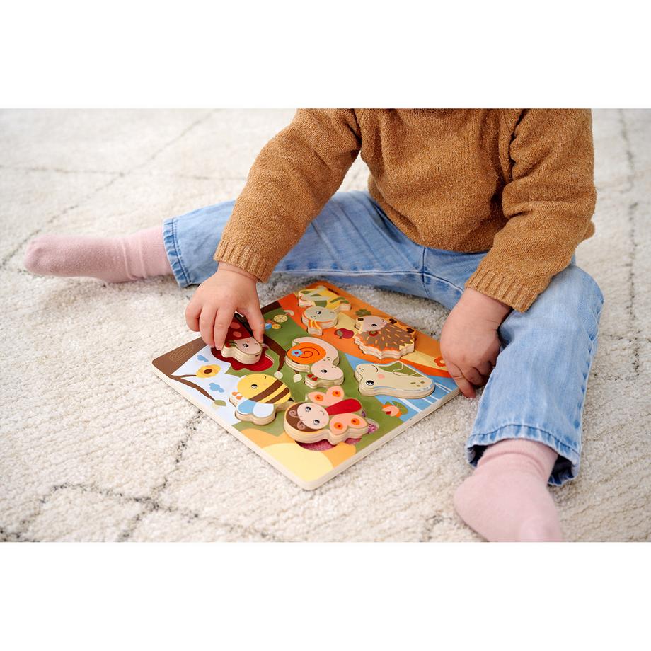 Eichhorn  Puzzle tactile en tissu 