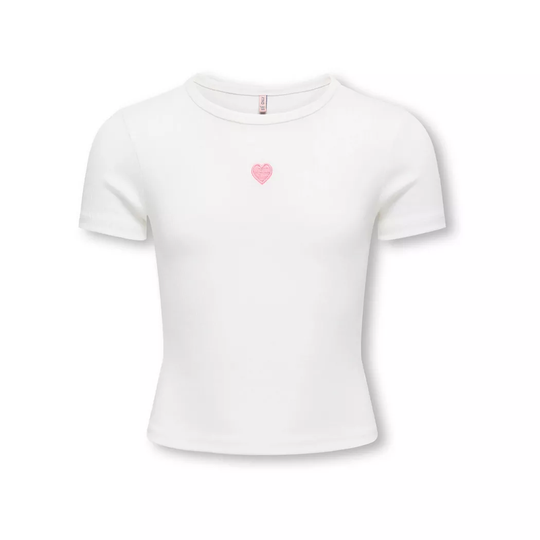 KIDS ONLY - T-Shirt, 122-128, Antikweiss