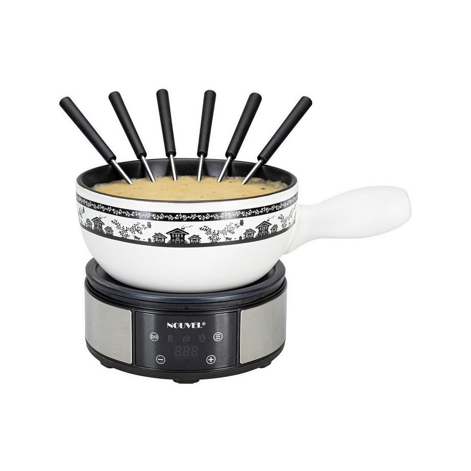 NOUVEL Service à fondue "Chalet", 8 pcs 