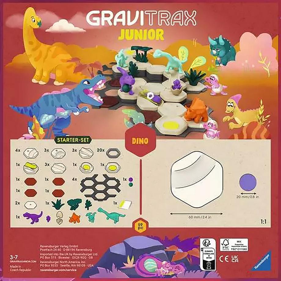 Ravensburger  GraviTrax Junior Starter Set S Dino 