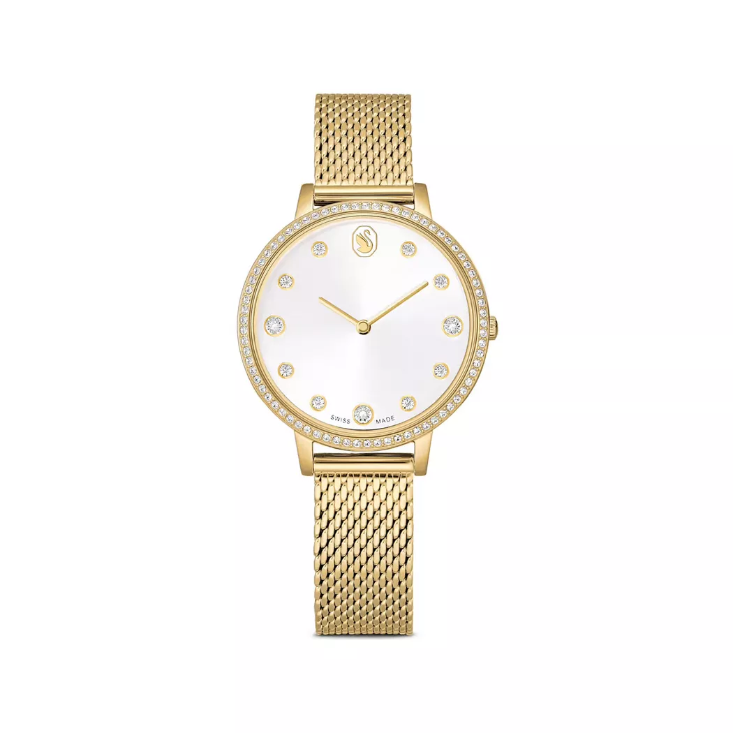 Swarovski - Analoguhr, Clarica, One Size, Goldfarben