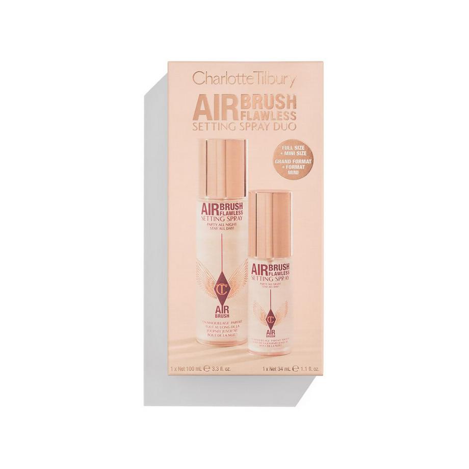 CHARLOTTE TILBURY  Airbrush Flawless Setting Spray Duo - Fixierspray-Duo 