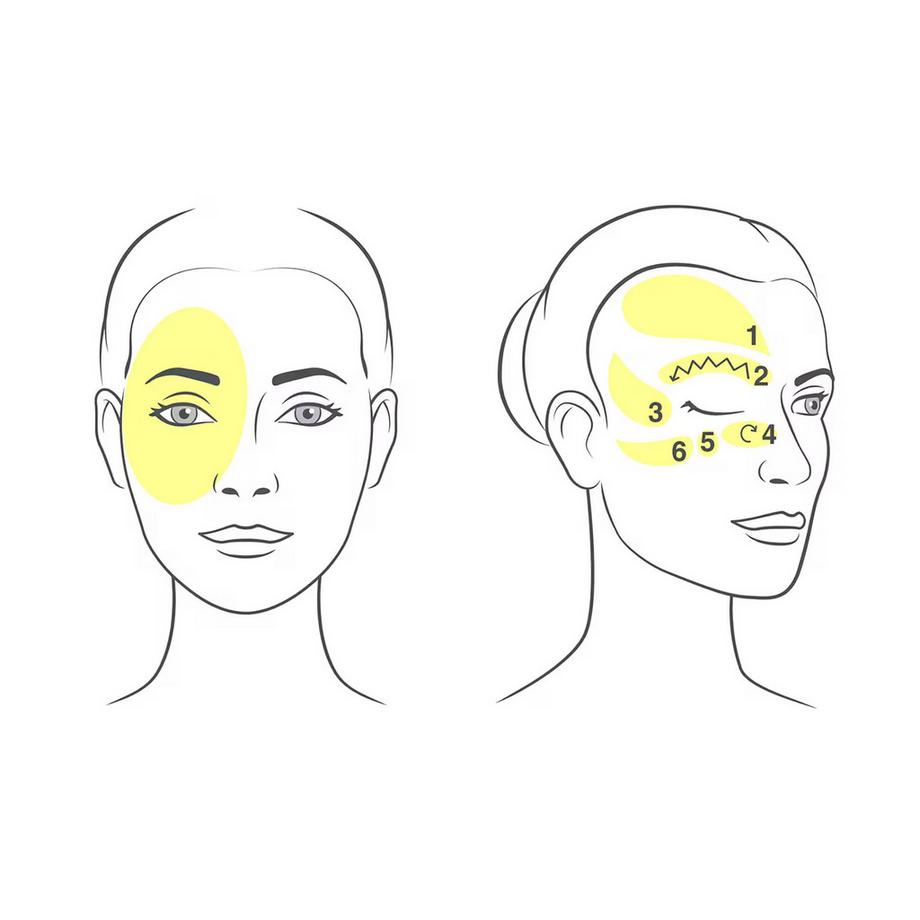 Lightinderm  Capsules Eye – sérum yeux enrichi en Peptides, Caféine, Niacinamide 