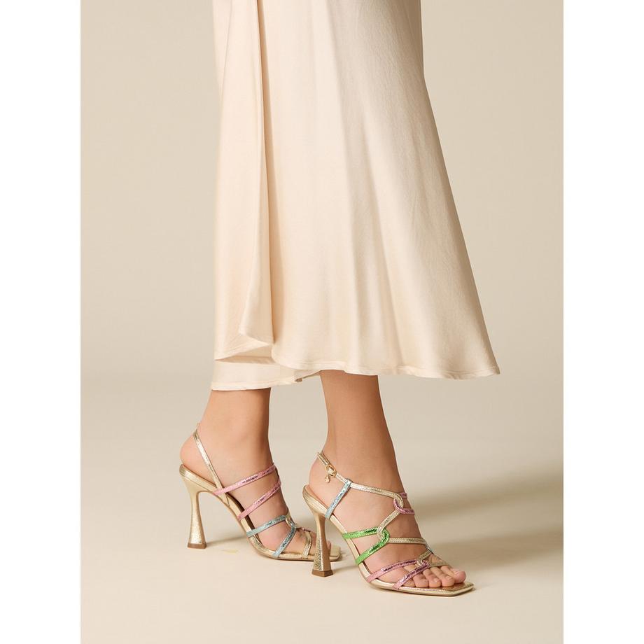 OLTRE Satin Midirock  