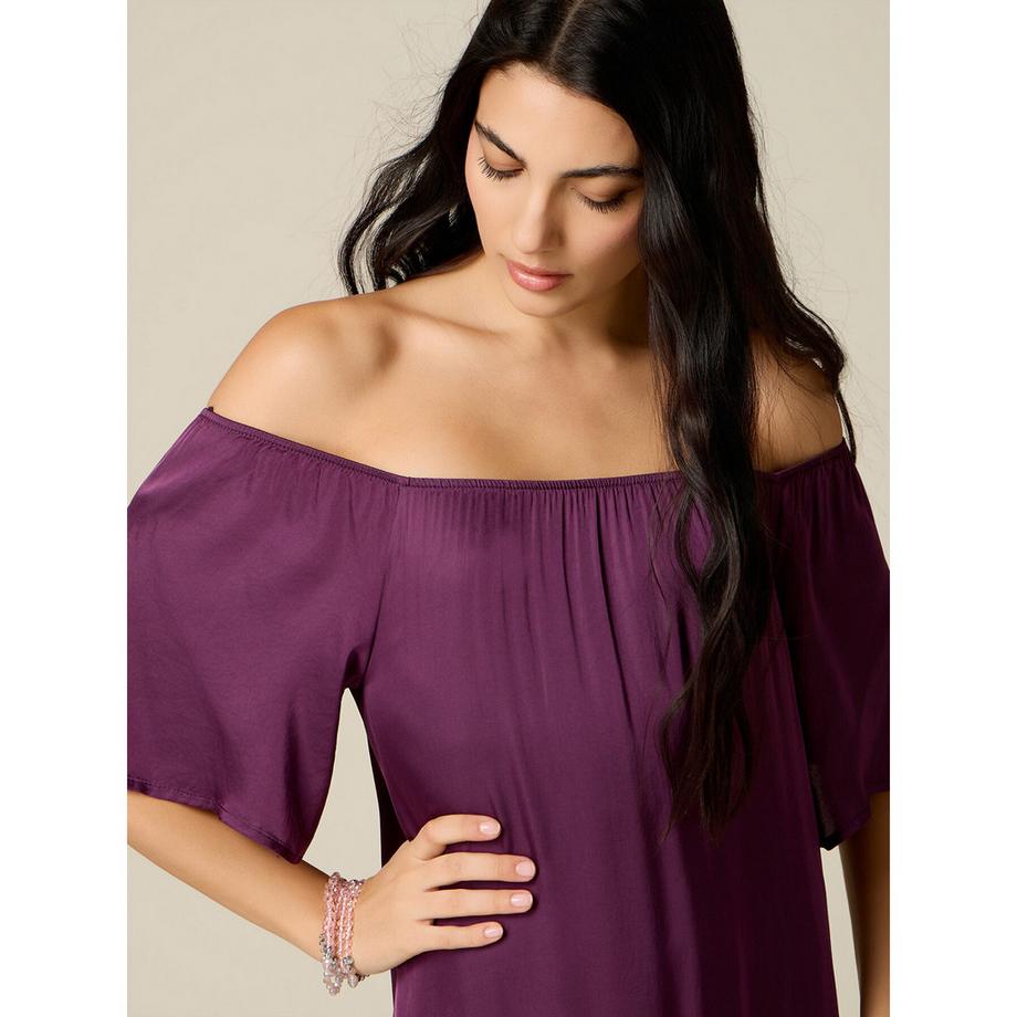 OLTRE Off Shoulder Maxikleid  