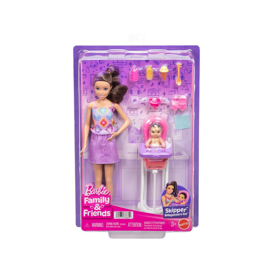 Barbie  Barbie Skipper Babysitters chaise 
