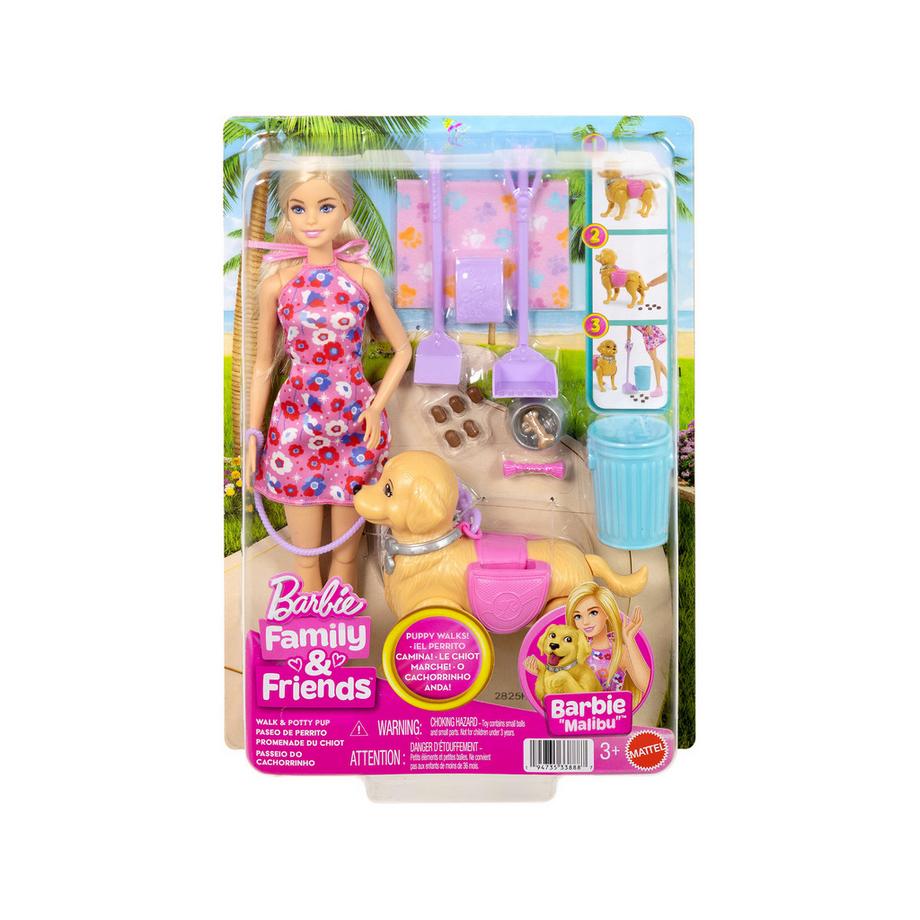 Barbie  Promenade de chien 