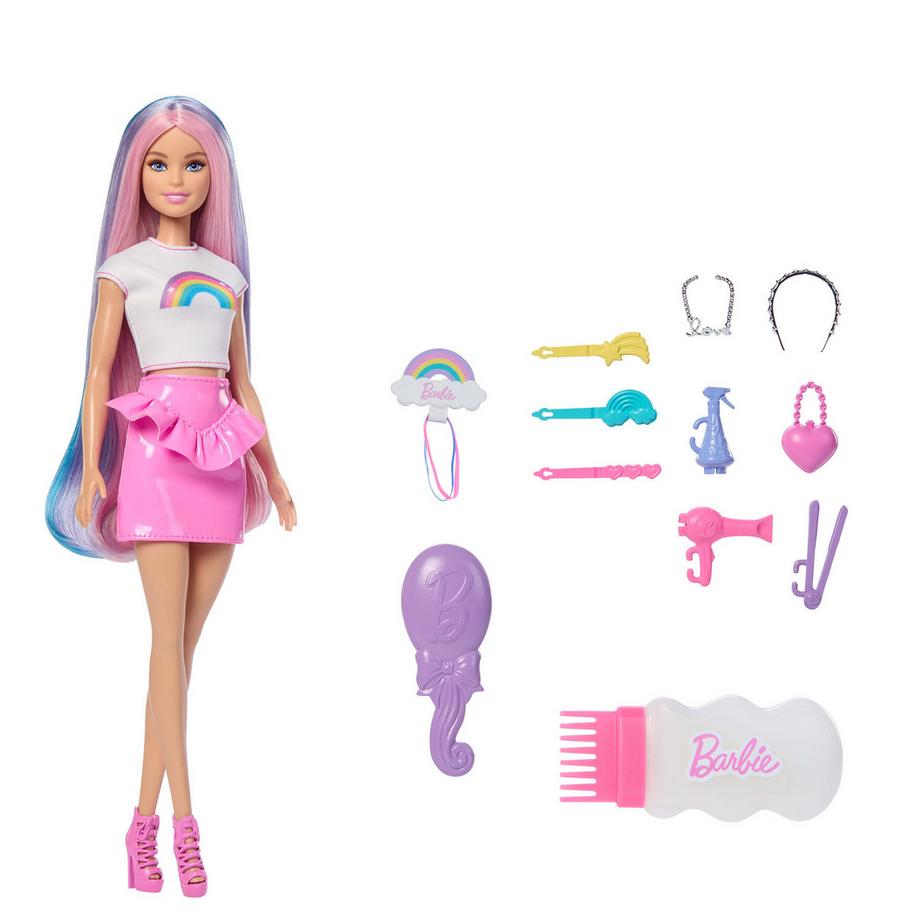 Barbie  Barbie Gioco Capelli Arcobaleno 
