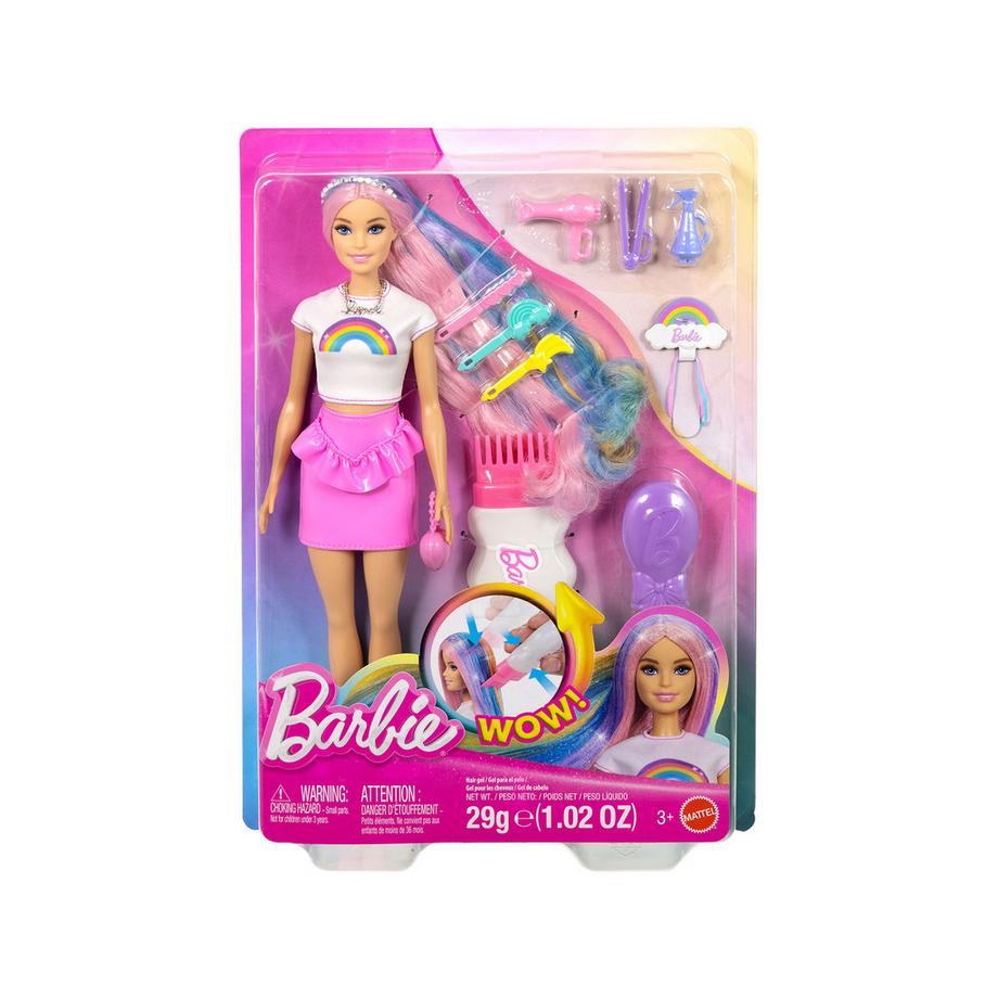 Barbie  Barbie Gioco Capelli Arcobaleno 