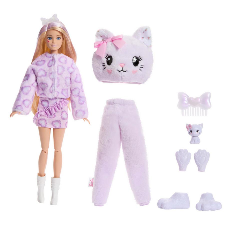 Barbie  Barbie Cutie Reveal Chaton lilas 