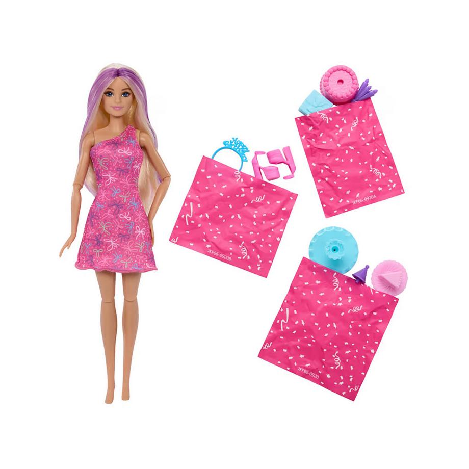 Barbie  Rise & Surprise poupée avec 12 surprises 