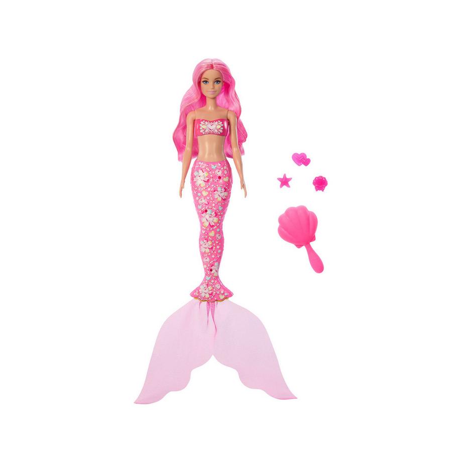 Barbie  Barbie Color Reveal Petit caillou de sirène, Pack surprise 