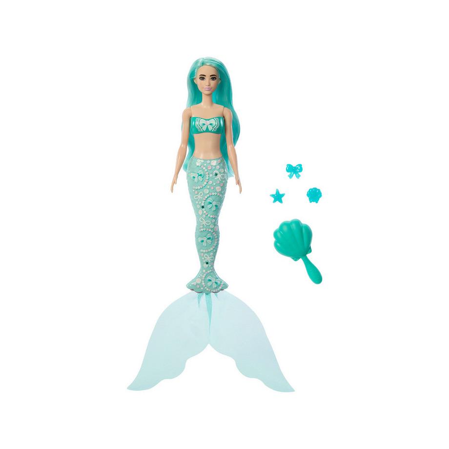 Barbie  Barbie Color Reveal Petit caillou de sirène, Pack surprise 