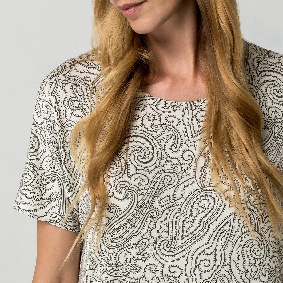 Manor Woman Nachthemd mit Paisleymuster  