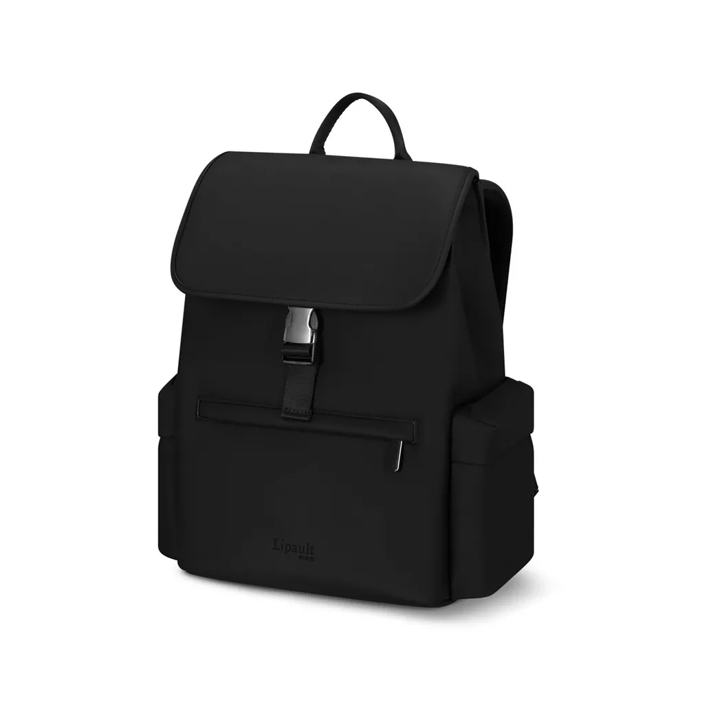 Lipault Mini Cargo Backpack Black 13L