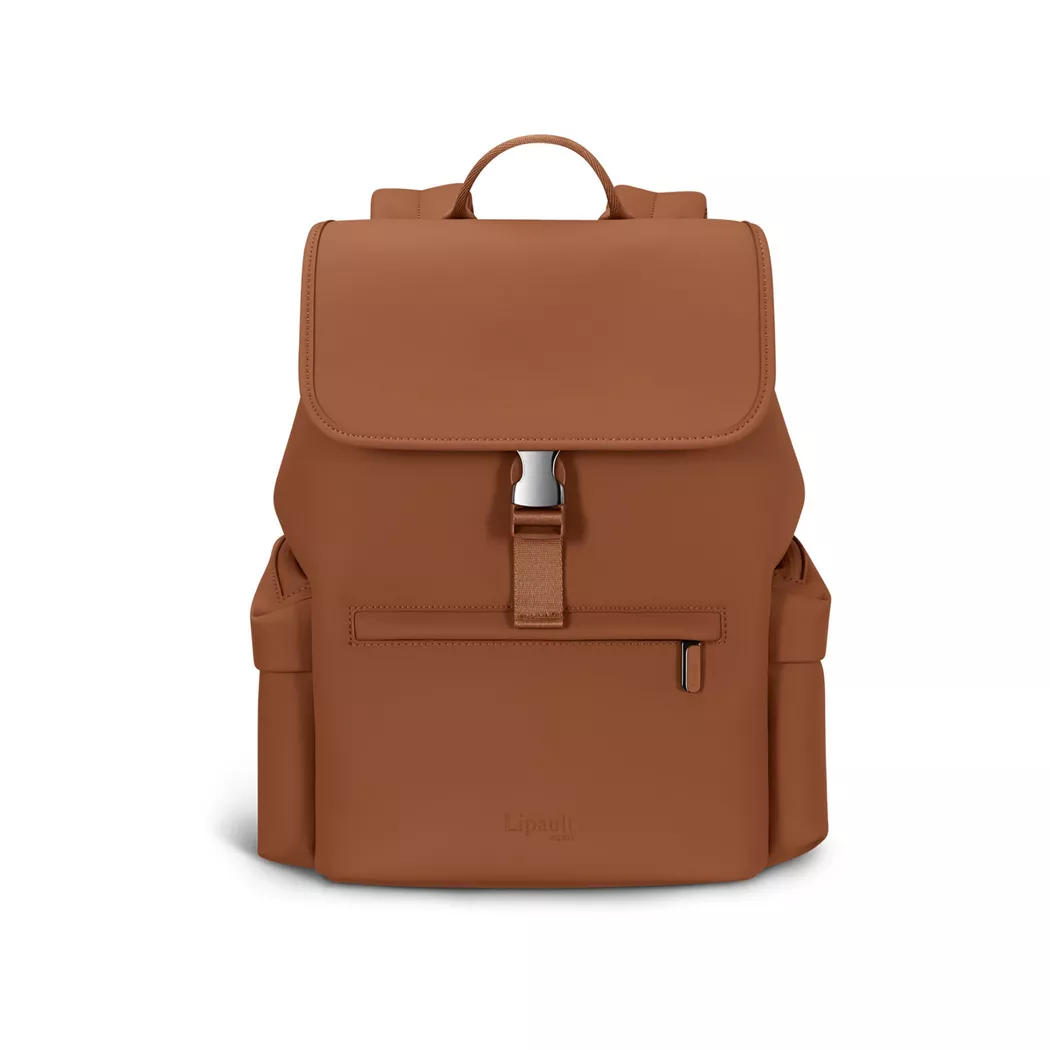 Lipault Mini Cargo Backpack Brown Medium
