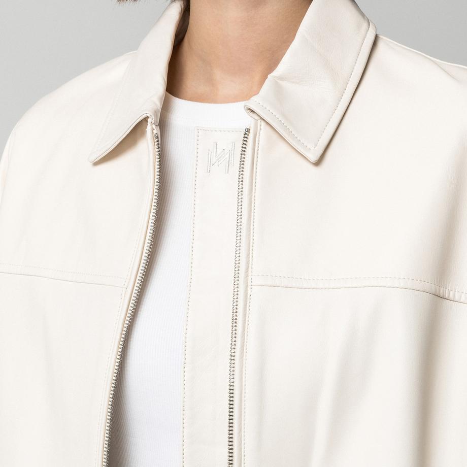 Marella MLMVERTICE Veste en cuir  