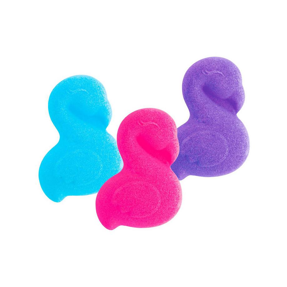 Craze  3 bombes de bain Flamingo à l'huile de jojoba 