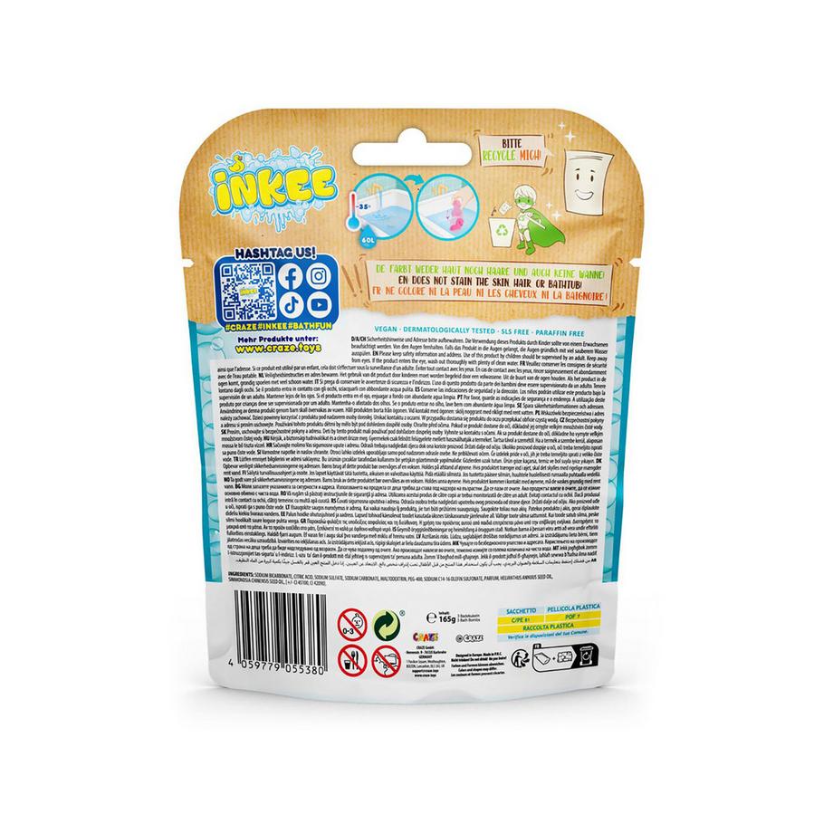 Craze  3 bombes de bain Flamingo à l'huile de jojoba 