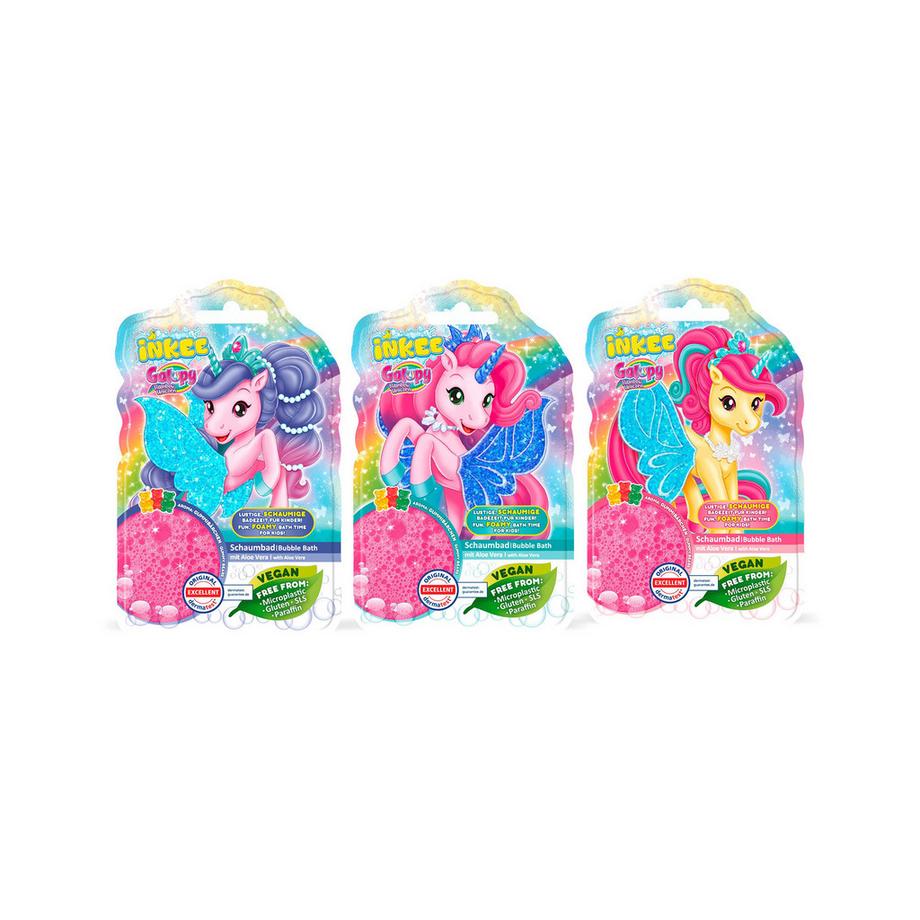 Bagnoschiuma liquido Galupy Unicorn, modelli assortiti