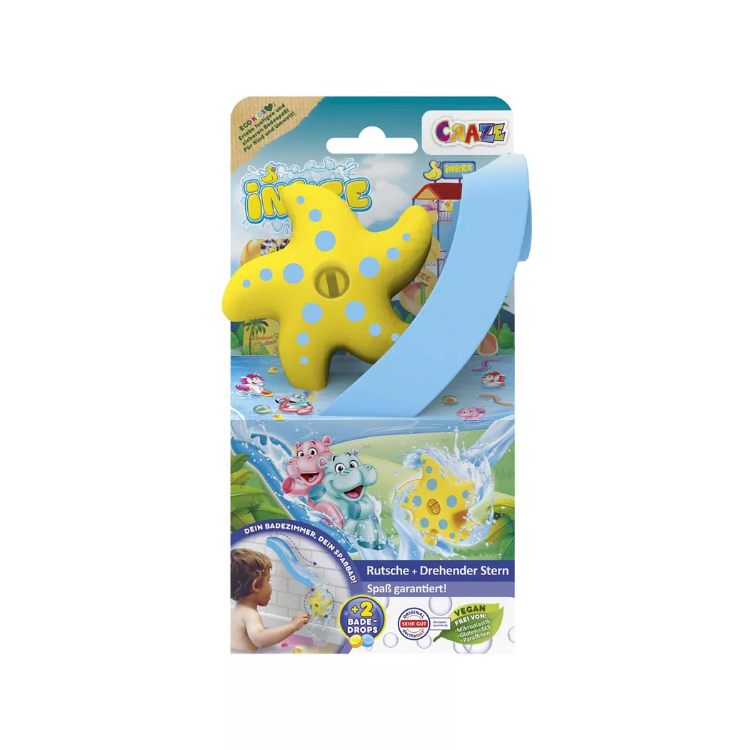 Craze - Baderutsche mit Seestern, Multicolor