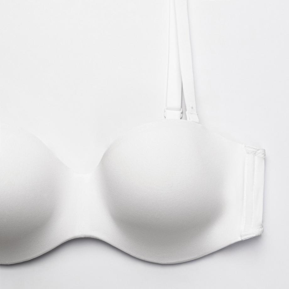 Manor Woman Soutien-gorge bandeau avec bretelles réglables  