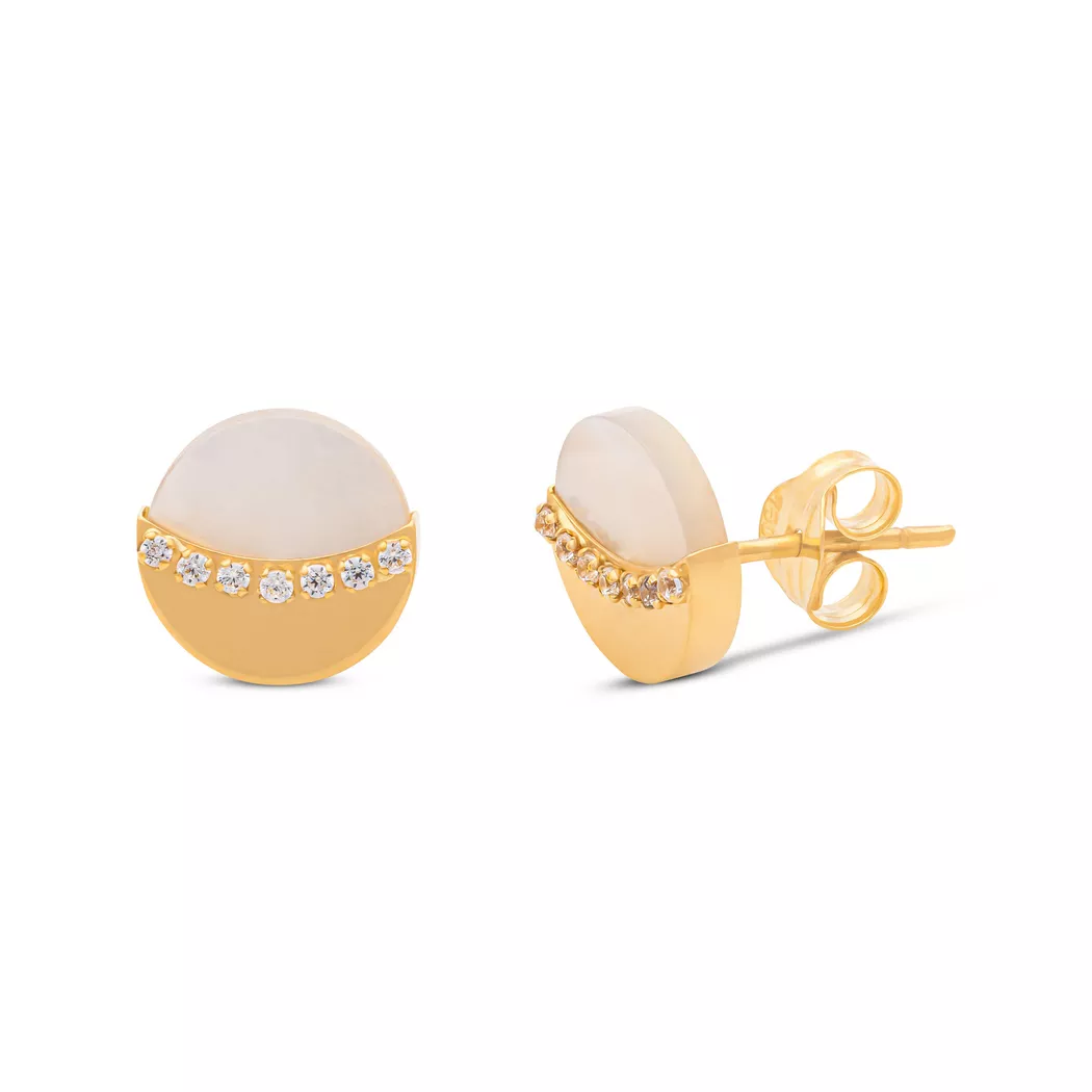 L' Atelier Gold 18 Karat by Manor - Ohrringe, One Size, Gelbgold 6