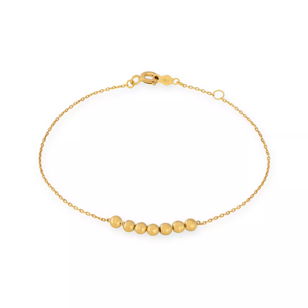 L' Atelier Gold 18 Karat by Manor - Armband, 18cm, Gelbgold 2