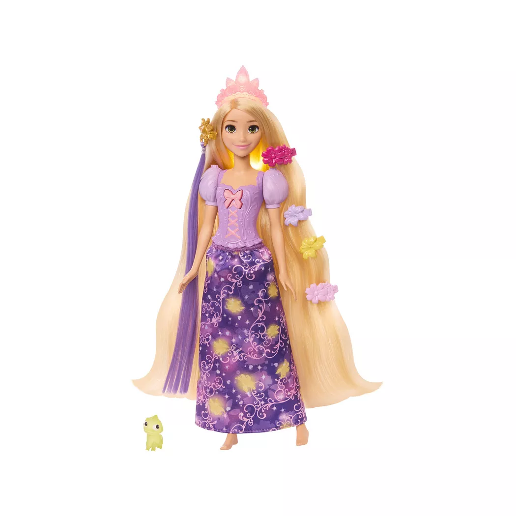 Mattel - Disney Prinzessin Feature Rapunzel Puppe, Multicolor
