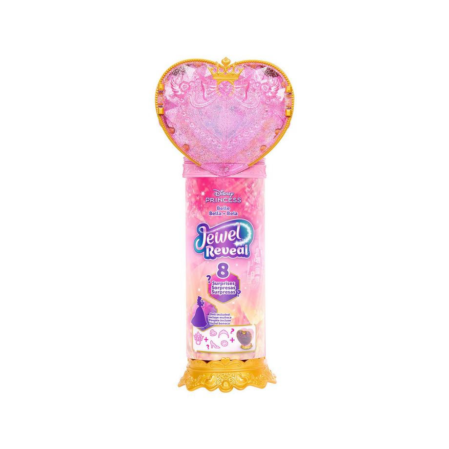 Mattel  Disney Prinzessin Juwel Reveal Belle Puppe 