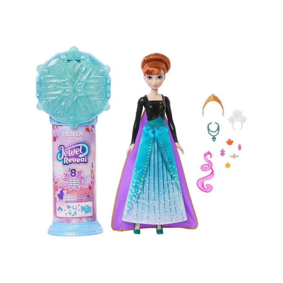 Mattel  Disney Die Eiskönigin Juwel Reveal Anna 