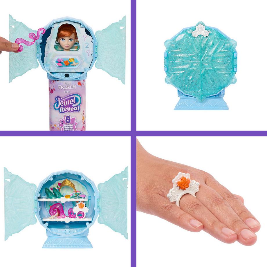 Mattel  Disney Die Eiskönigin Juwel Reveal Anna 