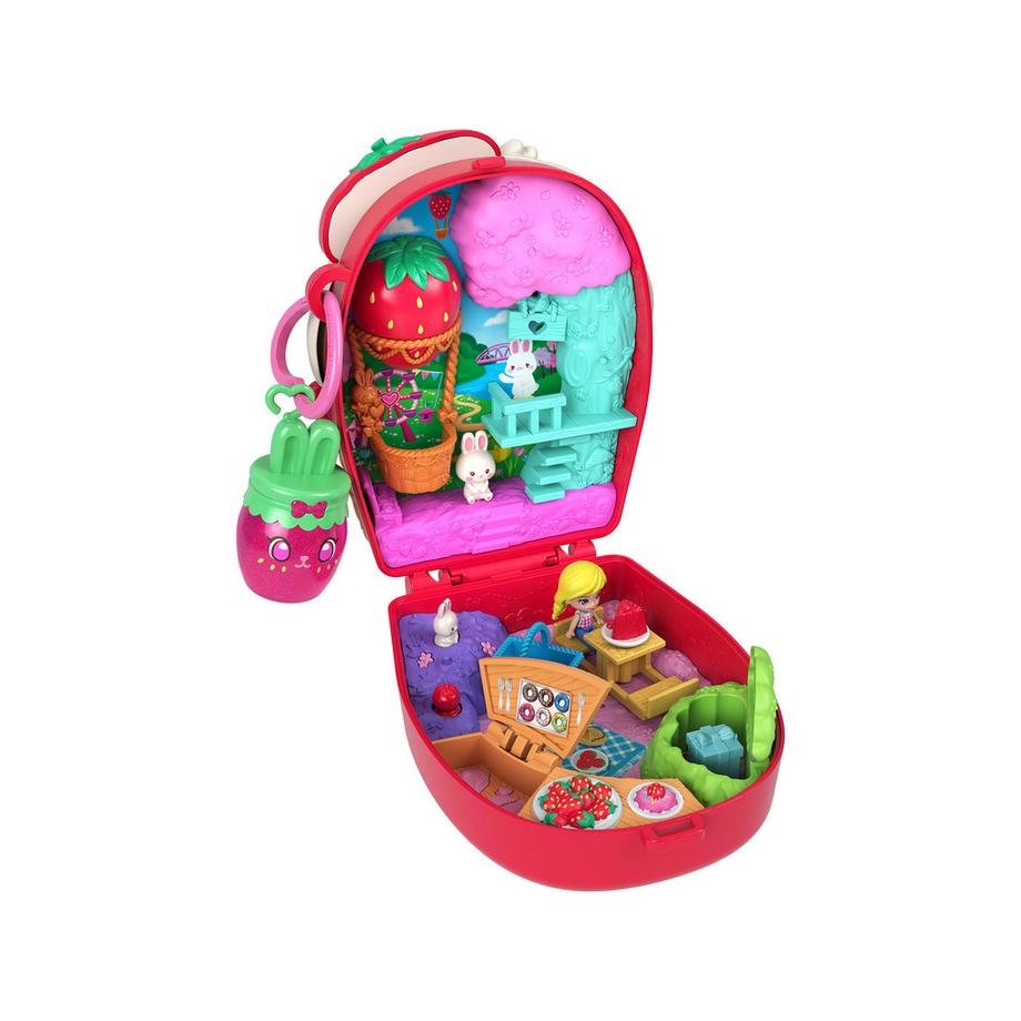 polly pocket  Polly Pocket Coffret Lapin aux fraises 