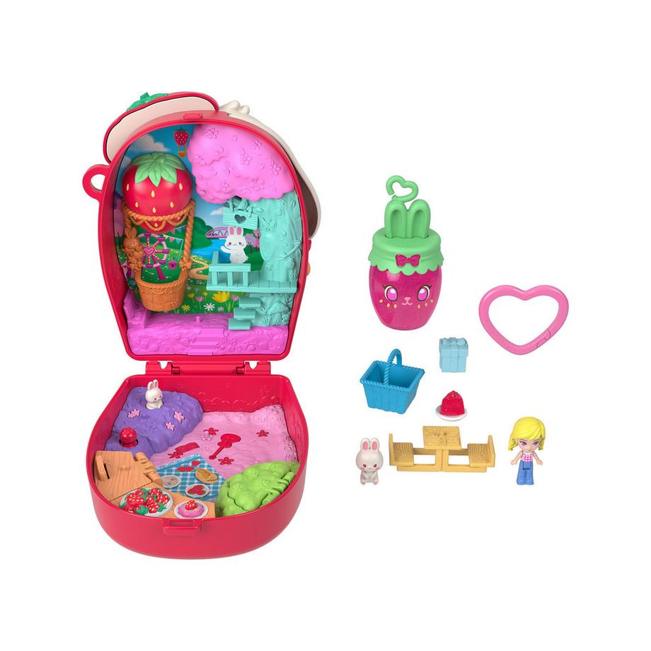 polly pocket  Polly Pocket Coffret Lapin aux fraises 
