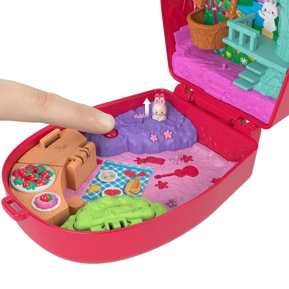 polly pocket  Polly Pocket Coffret Lapin aux fraises 