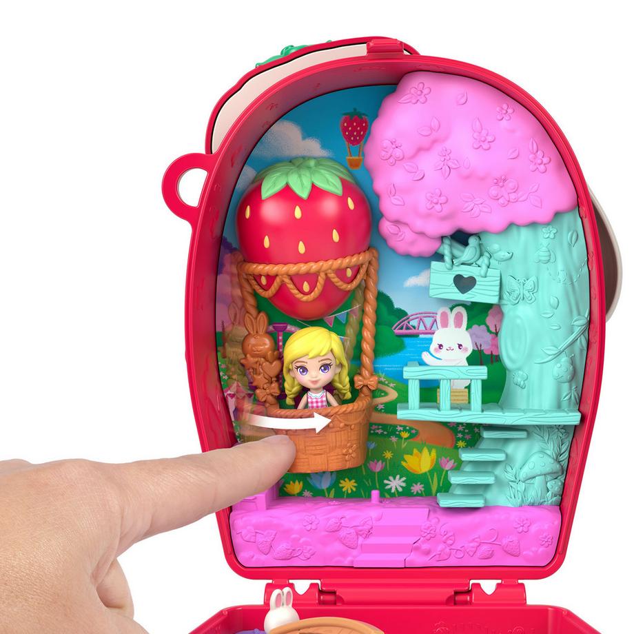 polly pocket  Polly Pocket Coffret Lapin aux fraises 