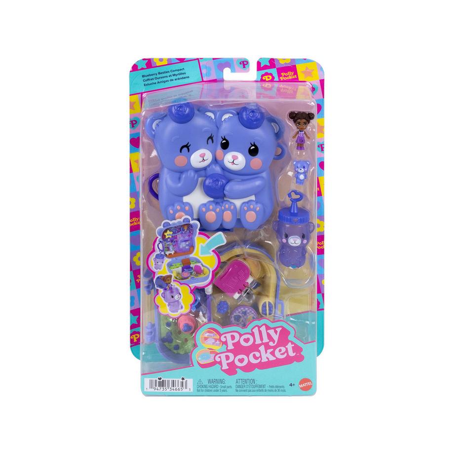 polly pocket  Polly Pocket Scatola Amiche Mirtillo 