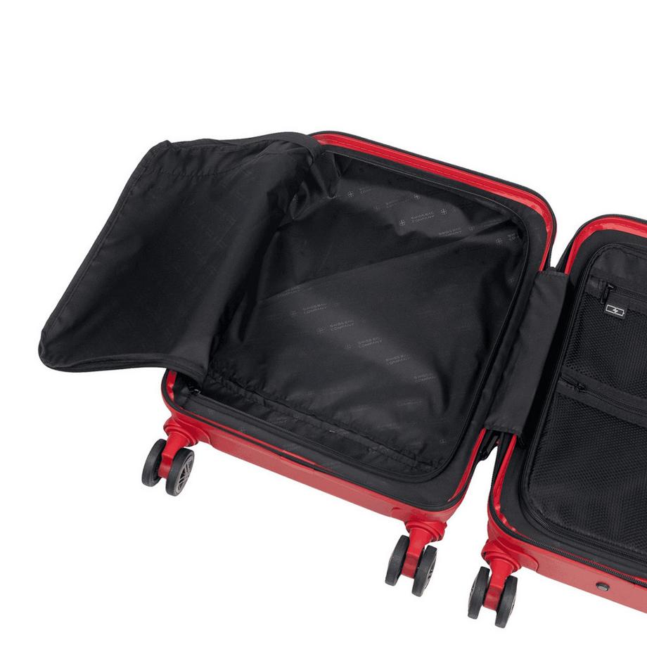 SWISS BAG COMPANY 51cm, Weichschalenkoffer, Spinner Cosmos new generation 