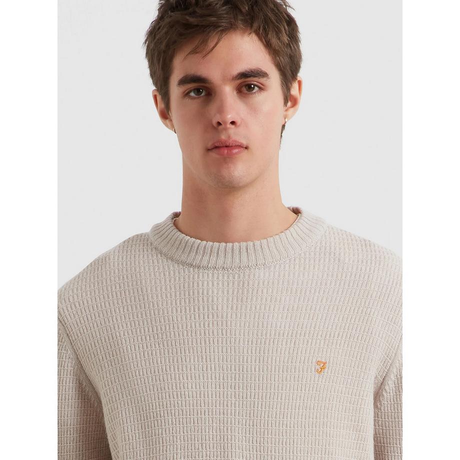 FARAH Sweat-shirt col rond Regular Fit  