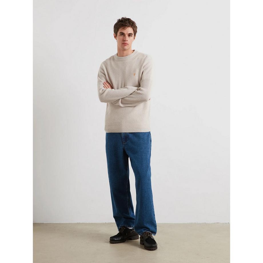 FARAH Sweat-shirt col rond Regular Fit  