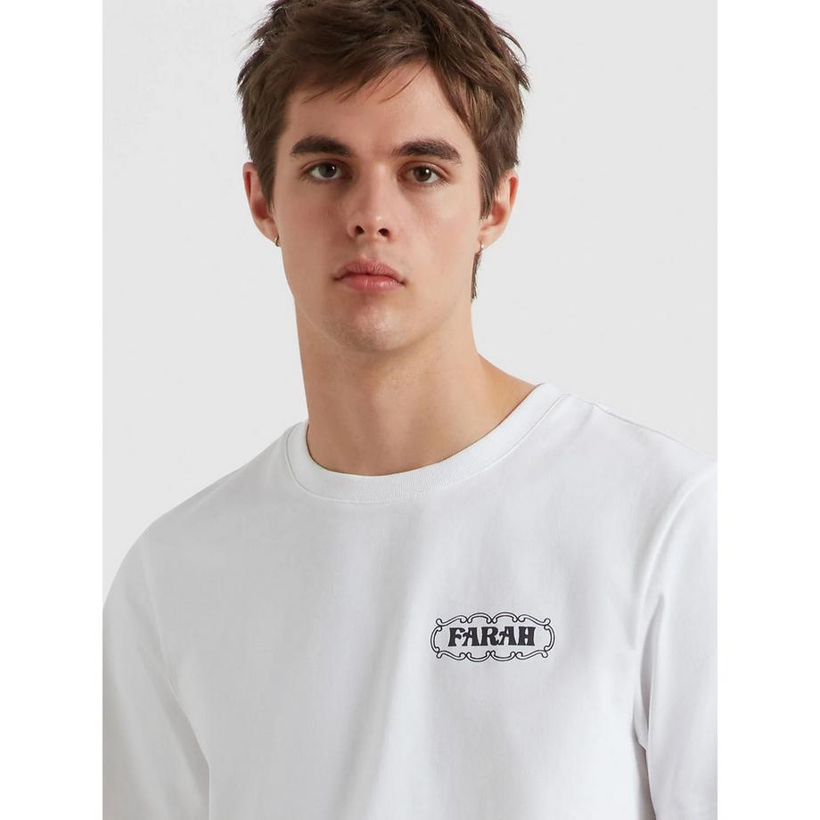FARAH T-Shirt avec Imprimé Logo  