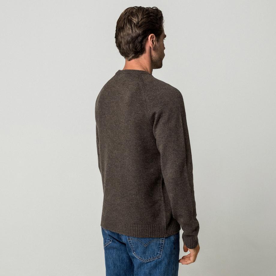 Manor Man Lammwollpullover  