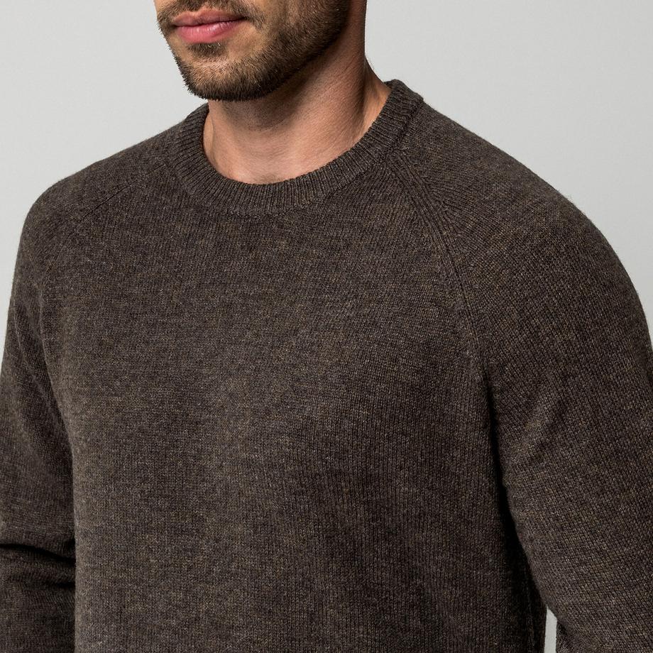 Manor Man Lammwollpullover  