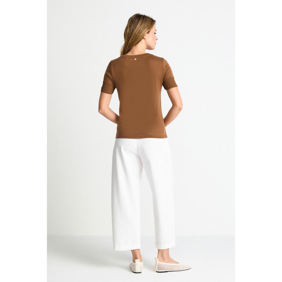 Rich & Royal T-shirt a maniche corte con scollo a V  