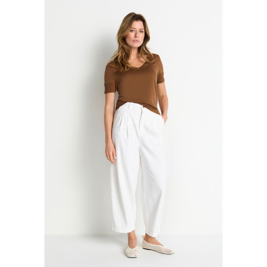 Rich & Royal T-shirt a maniche corte con scollo a V  